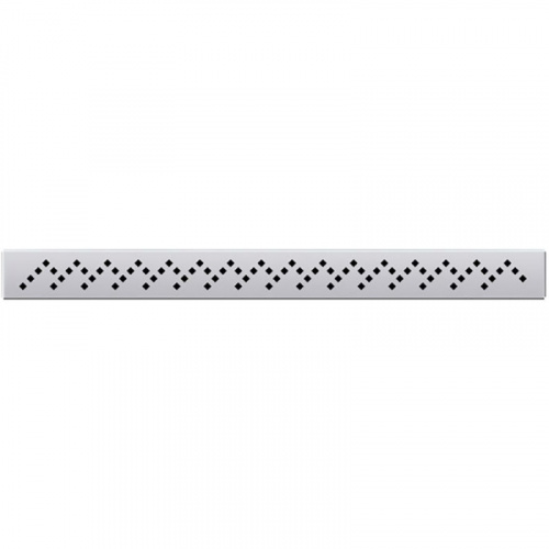 картинка Решетка для душевого лотка PlastBrno SZL074L Хром от магазина Сантехстрой