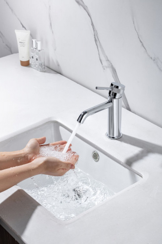 картинка Смеситель для раковины Allen Brau Priority 5.31A01-00 хром от магазина Сантехстрой