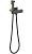 картинка Комплект для гигиенического душа (смеситель + гигиеническая лейка + шланг) AQUATEK ЛИБРА, термостатический, встроенный, матовый черный AQ1028MB от магазина Сантехстрой