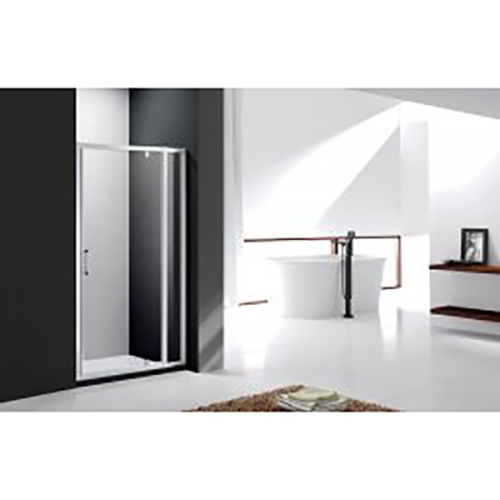 картинка Душевая дверь Cezares Molveno BA-11 130 MOLVENO-BA-11-100+30-C-Cr-IV профиль Хром стекло прозрачное от магазина Сантехстрой