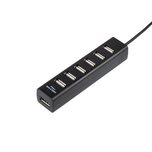 картинка Разветвитель USB на 7 портов черный REXANT от магазина Сантехстрой