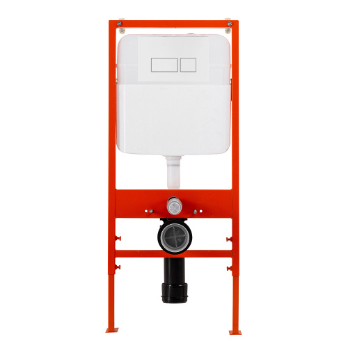 картинка Комплект 2 в 1 Система инсталляции для унитазов BelBagno BB026 с кнопкой смыва BB042BL от магазина Сантехстрой