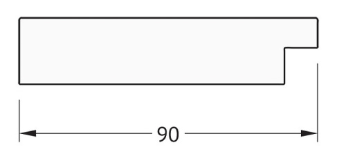 картинка Зеркало Evoform Definite 150х60 BY 3121 в багетной раме - Волна хром 90 мм от магазина Сантехстрой