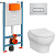 картинка Комплект подвесной унитаз + система инсталляции VitrA Zentrum Round 9879B003-7200 от магазина Сантехстрой