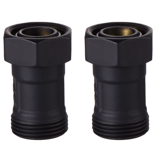 картинка Набор нижнего подключения Royal Thermo прямой раздельный 3/4х3/4ЕК (черный) от магазина Сантехстрой