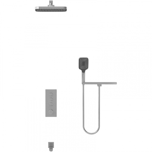 картинка Душевая система Vincea VSFW-431T1RCH с термостатом Хром от магазина Сантехстрой