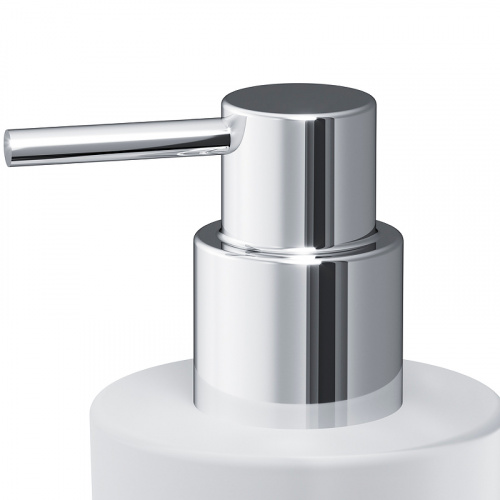 картинка A85A36900 X-Joy, Стеклянный диспенсер для жидкого мыла с настенным держателем от магазина Сантехстрой