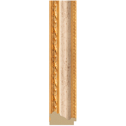 картинка Зеркало Evoform Definite 135х75 BY 3301 в багетной раме - Версаль кракелюр 64 мм от магазина Сантехстрой