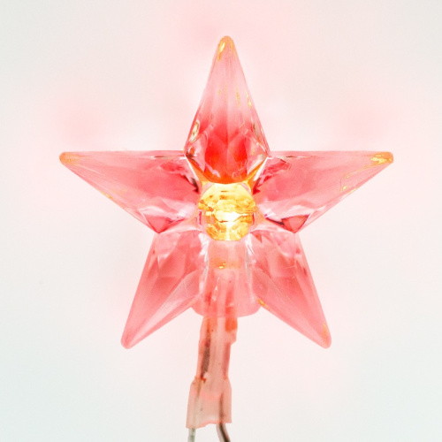 картинка Гирлянда светодиодная Звездочки 20 LED КРАСНЫЕ 2,8 метра от магазина Сантехстрой