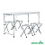 картинка Набор мебели для пикника Green Glade M790-1 (мраморный белый) от магазина Сантехстрой