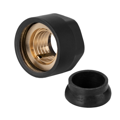 картинка Концовка для монтажной трубки Royal Thermo 3/4quot; (черный) от магазина Сантехстрой