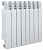 картинка Радиатор алюминиевый AZARIO AL500/100 8 секций, белый (AL500/100/8) от магазина Сантехстрой