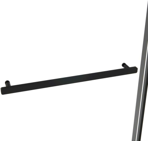 картинка Душевая дверь Vincea Slim Soft 150 VDS-1SS150CLB профиль Черный стекло прозрачное от магазина Сантехстрой