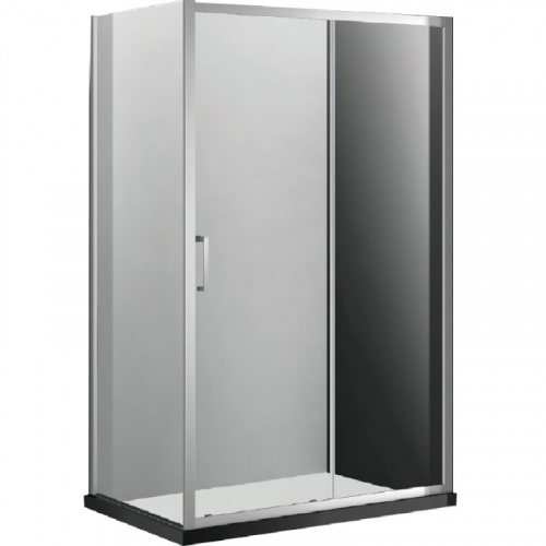 картинка Душевая стенка Cezares Molveno FIX 90 MOLVENO-FIX-90-C-Cr-IV профиль Хром стекло прозрачное от магазина Сантехстрой