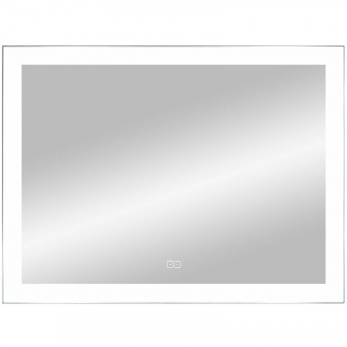 картинка Зеркало Art&Max am-sol-800-600-ds-f-h Белое от магазина Сантехстрой