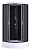 картинка Душевая кабина Loranto 90х90х215 поддон 25 см черный кирпичный узор, серое стекло 4мм профиль черный (CS-6690-25GB 90) от магазина Сантехстрой