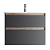 картинка M85AFHX0802BM X-Joy, База под раковину, подвесная, 80 см, 2 ящика, черный матовый от магазина Сантехстрой