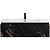 картинка Тумба под раковину Cezares Slider 100 SLIDER-1000-1C-SO-NF-P подвесная Черный фьюжн от магазина Сантехстрой