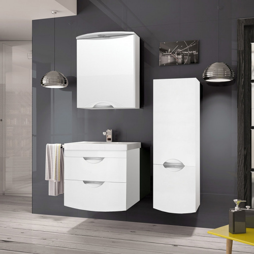 картинка Зеркальный шкаф Style Line лс-00000216 Белый от магазина Сантехстрой