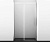 картинка Душевая дверь WasserKRAFT Dinkel 58R31 140 профиль Хром стекло прозрачное от магазина Сантехстрой
