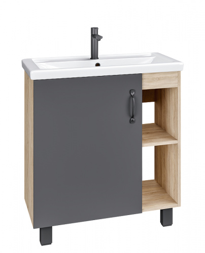 картинка Раковина Grossman Kirovit Фостер 70 15840 Белая от магазина Сантехстрой