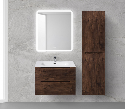 картинка Зеркало BelBagno spc-mar-700-800-led-tch-warm Серое от магазина Сантехстрой