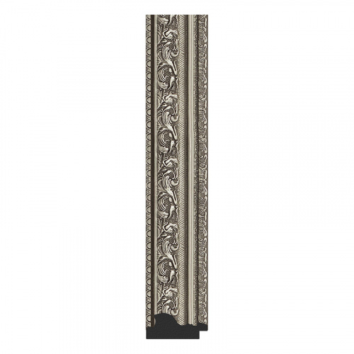 картинка Зеркало Evoform Definite 94х74 BY 3264 в багетной раме - Виньетка состаренное серебро 56 мм от магазина Сантехстрой