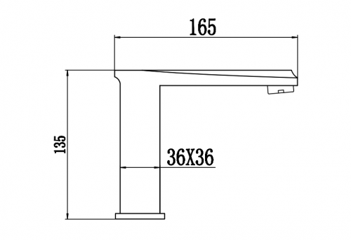 картинка Сенсорный смеситель Savol (GY8892H) от магазина Сантехстрой