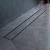 картинка W02SC-U11-070-04BM PrimeFlow Трап для душа линейный универс затвор Tile 70см цвет черн мат от магазина Сантехстрой