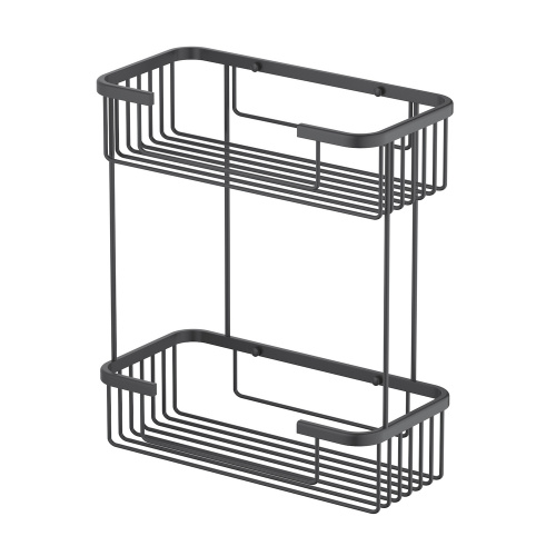картинка Полка двойная Timo Saona черный (13083/03) от магазина Сантехстрой