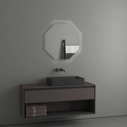 картинка Зеркало Evoform Ledshine BY 2505 80х80 от магазина Сантехстрой