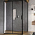 картинка Душевая стенка Ravak Blix Slim BLSPS-80 X9BM40300Z1 профиль Черный стекло Transparent от магазина Сантехстрой
