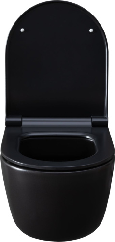 картинка Чаша подвесного унитаза Allen Brau Priority 4.31002.31 черный матовый от магазина Сантехстрой