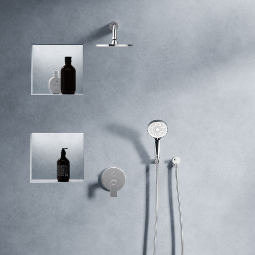 картинка 947520000 Apollo встраиваемая душевая система со смесителем для душа, хром от магазина Сантехстрой