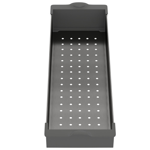 картинка Коландер для кухонной мойки Reflexion Arno RX3014BL оружейная сталь от магазина Сантехстрой