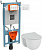 картинка Комплект подвесной унитаз + система инсталляции VitrA S40 SmoothFlush 9860B003-7200 от магазина Сантехстрой