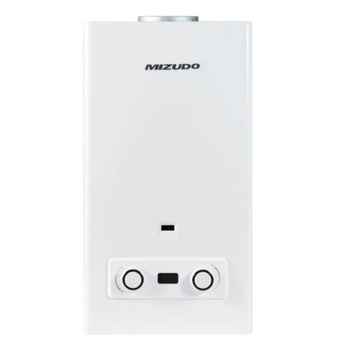 картинка Водонагреватель газовый проточный MIZUDO PERL CLASSIC ВПГ 3-10 (20 кВт.) Oxygen free Euro 10 л/мин от магазина Сантехстрой