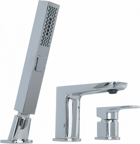 фото смеситель для ванны allen brau 5.21008-00 хром