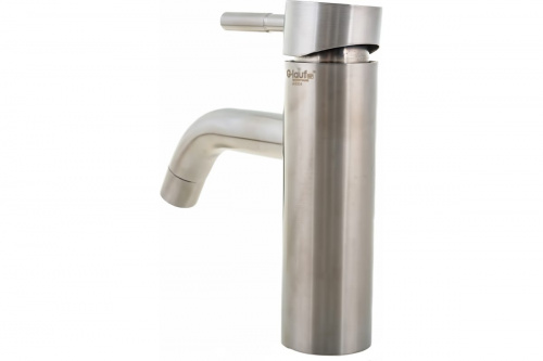 картинка Смеситель для умывальника G-lauf с монолинтым изливом, нерж сталь ZAP1-B090 от магазина Сантехстрой