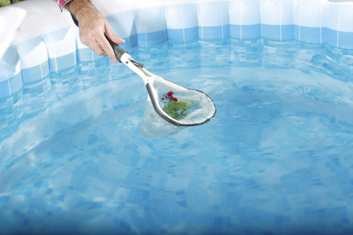 картинка Набор для чистки СПА-бассейнов, сачок, щетка, чистящая варежка от магазина Сантехстрой