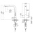картинка Смеситель для кухни Timo 2356/18fl Черный от магазина Сантехстрой