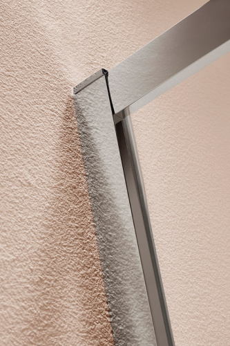 картинка Душевой уголок Cezares Eco R-2 90x90 профиль Хром стекло прозрачное от магазина Сантехстрой