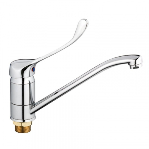 картинка Смеситель для кухни с хирургической ручкой Haiba (HB4954) от магазина Сантехстрой