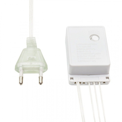 картинка Гирлянда Сеть 1,5х1,5м,  прозрачный ПВХ,  150 LED Мультиколор от магазина Сантехстрой