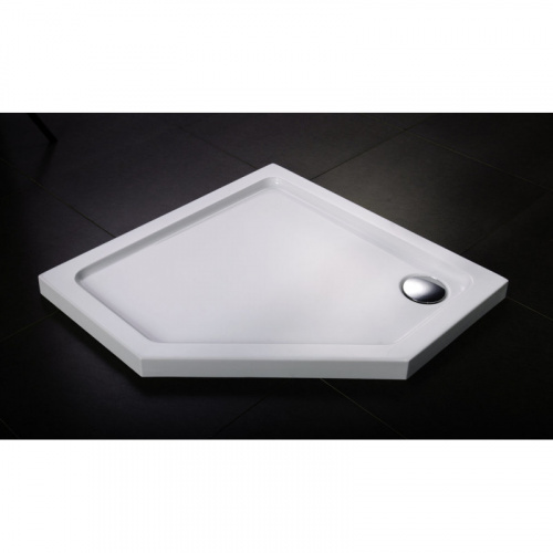 картинка Акриловый поддон 100x100 см Black & White Stellar Wind 10P0000 от магазина Сантехстрой