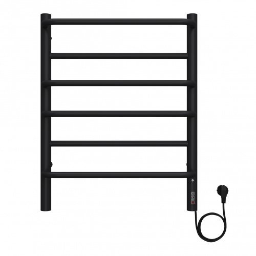 картинка Евромикс П6 450х600 электро КС 9005 матовый ( new встроен диммер) Полотенцесушитель TERMINUS от магазина Сантехстрой