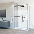 картинка Душевой уголок Como Soft VSR-1CS1012CLGM, 1200*1000, вороненая сталь, стекло прозрачное от магазина Сантехстрой