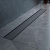 картинка W02SC-U11-070-04BM PrimeFlow Трап для душа линейный универс затвор Tile 70см цвет черн мат от магазина Сантехстрой