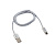 картинка Кабель USB-Type-C/2,1A/nylon/silver/1m/REXANT от магазина Сантехстрой