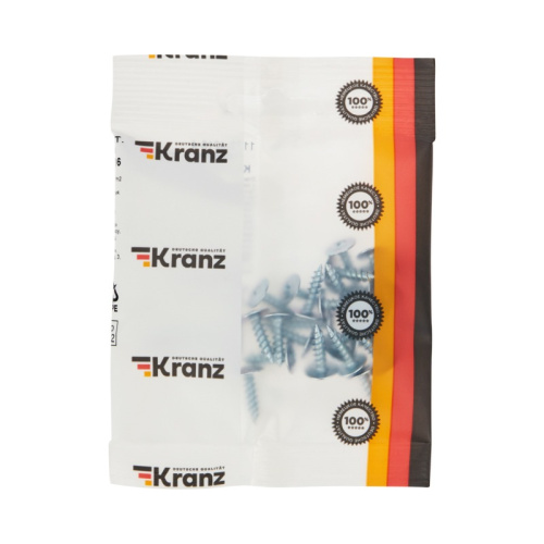 картинка Саморез с прессшайбой KRANZ ПШС острый 4.2х16, пакет (25шт. ) от магазина Сантехстрой